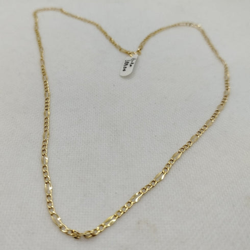 Collana oro 18 carati maglia piatta 50 cm 2.70 gr | Gioiellitosti.it