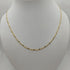 Collana oro 18 carati maglia piatta 50 cm 2.70 gr | Gioiellitosti.it
