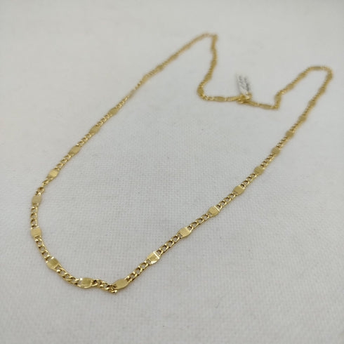 Collana oro 18 kt maglia piatta 50 cm 3.40 gr | Gioiellitosti.it
