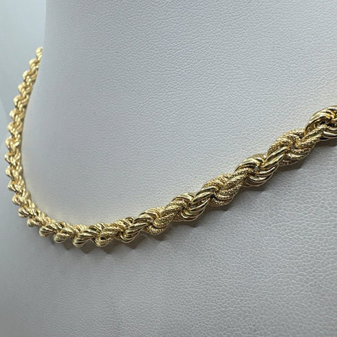 Collana oro 18k 3 colori Torchon 46 cm 8,00 gr | Gioiellitosti.it