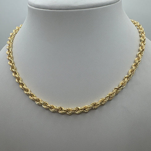 Collana oro 18k 3 colori Torchon 46 cm 8,00 gr | Gioiellitosti.it