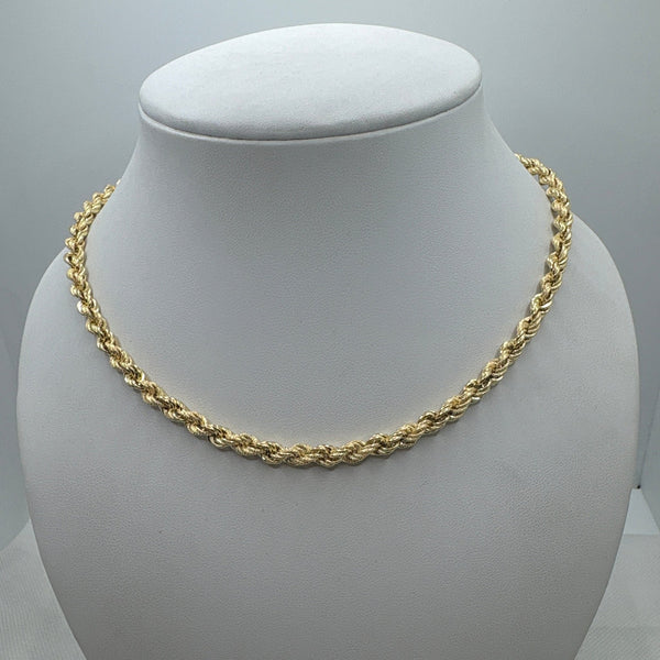 Collana oro 18k 3 colori Torchon 46 cm 8,00 gr | Gioiellitosti.it