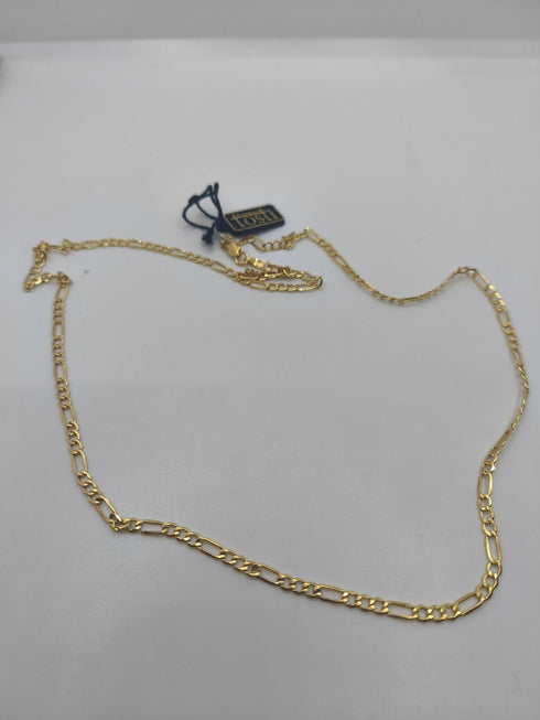 Collana oro 18k catena Figaro 60 cm 4.70 gr | Gioielli Tosti