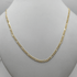 Collana oro 18k catena Figaro 60 cm 4.70 gr | Gioielli Tosti