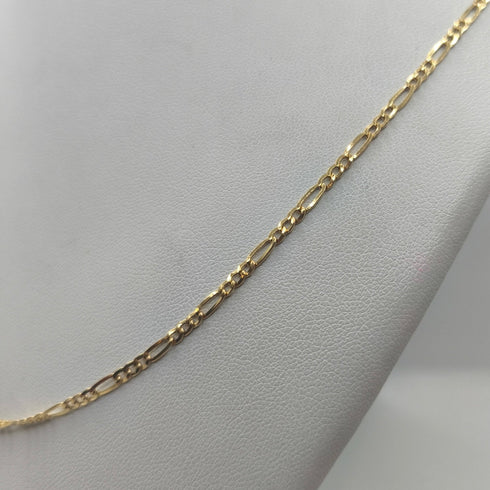 Collana oro 18k catena Groumette alternata unisex 3.70 gr | Gioielli Tosti