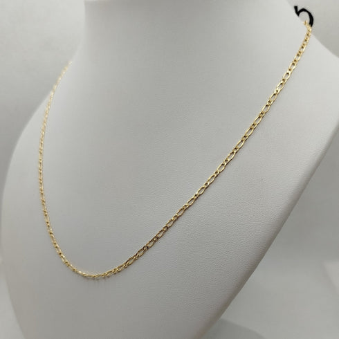 Collana oro 18k catena maglia intrecciata 50 cm 3.10 gr | Gioiellitosti.it