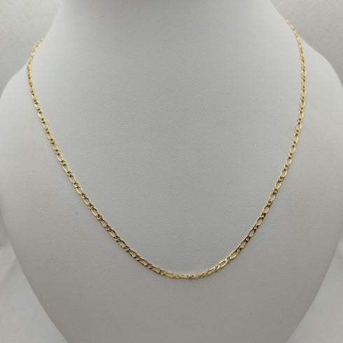 Collana oro 18k catena maglia intrecciata 50 cm 3.10 gr | Gioiellitosti.it