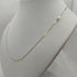 Collana oro 18k Catena maglia intrecciata 50 cm 3.70 gr | Gioiellitosti.it
