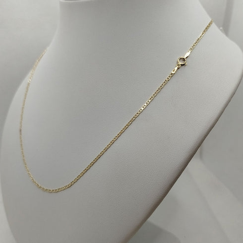 Collana oro 18k Catena maglia intrecciata 50 cm 3.70 gr | Gioiellitosti.it