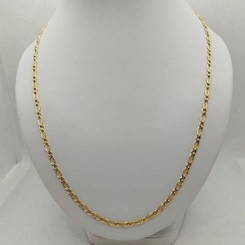 Collana oro 18k catena maglia intrecciata 60 cm 9.60 gr | Gioiellitosti.it