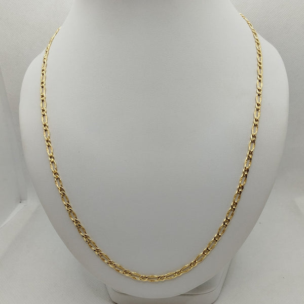 Collana oro 18k catena maglia intrecciata 60 cm 9.60 gr | Gioiellitosti.it