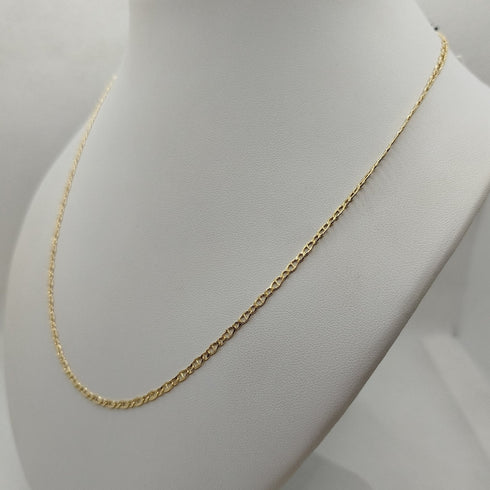 Collana oro 18k Catena Maglia Marinara 50 cm 3.30 gr | Gioiellitosti.it