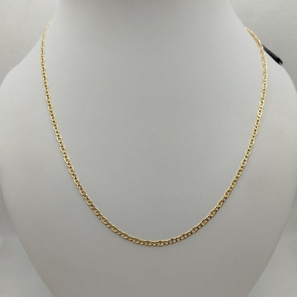 Collana oro 18k Catena Maglia Marinara 50 cm 3.30 gr | Gioiellitosti.it
