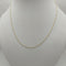 Collana oro 18k Girocollo finitura diamantata 44 cm 2.20 gr | Gioiellitosti.it