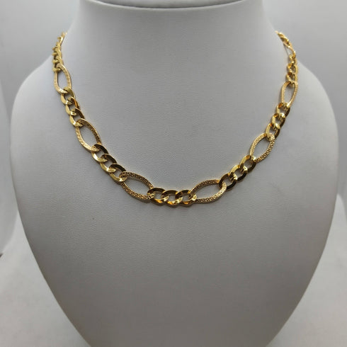 Collana oro 18k Girocollo maglia larga 45 cm 6.90 gr | Gioiellitosti.it