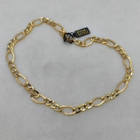 Collana oro 18k Girocollo maglia larga 45 cm 6.90 gr | Gioiellitosti.it