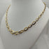 Collana oro 18k Girocollo maglia ovale 47 cm 9.40 gr | Gioiellitosti.it