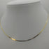 Collana oro 18k Girocollo maglia piatta Snake | Gioiellitosti.it