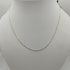 Collana Oro 18k Girocollo tubolare diamantata 44 cm 3.10 gr | Gioiellitosti.it