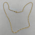 Collana oro 18K maglia piatta 50 cm 2.80 gr | Gioiellitosti.it
