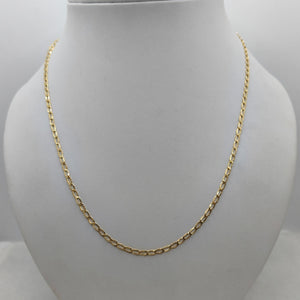 Collana oro 18K maglia piatta 50 cm 2.80 gr | Gioiellitosti.it
