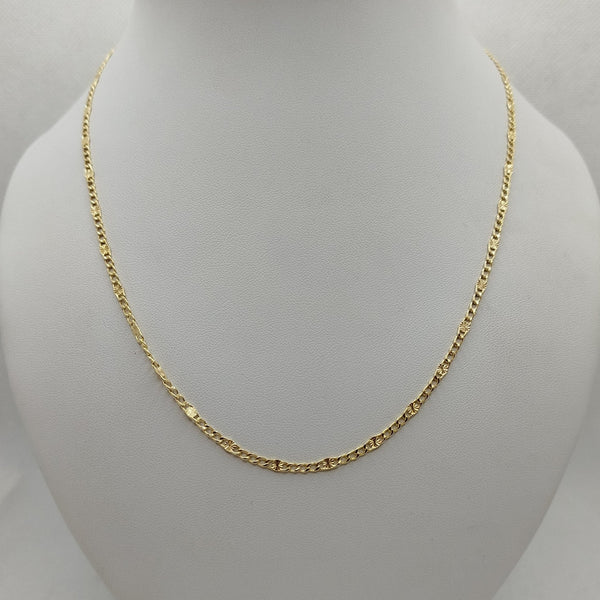 Collana oro 18K maglia piatta 50 cm 3.50 gr | Gioiellitosti.it