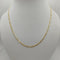 Collana oro 18K maglia piatta 50 cm 3.50 gr | Gioiellitosti.it