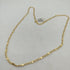 Collana oro 18K maglia piatta 50 cm 3.50 gr | Gioiellitosti.it