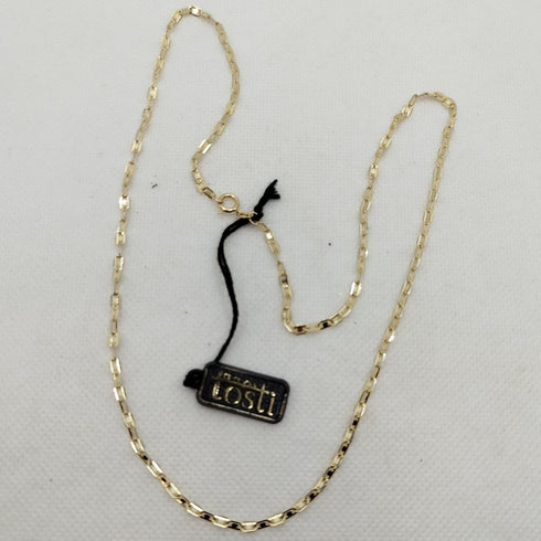 Collana oro 18k Unisex Catena a maglia 48 cm 3.70 gr | Gioiellitosti.it