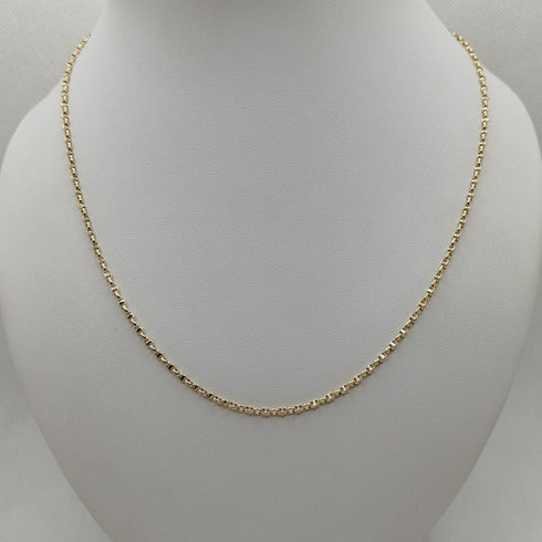 Collana oro 18k Unisex catena maglia 50 cm 3.60 gr | Gioiellitosti.it