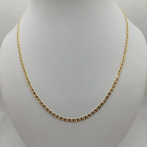 Collana oro 18k Unisex catena maglia 50 cm 7.20 gr | Gioiellitosti.it