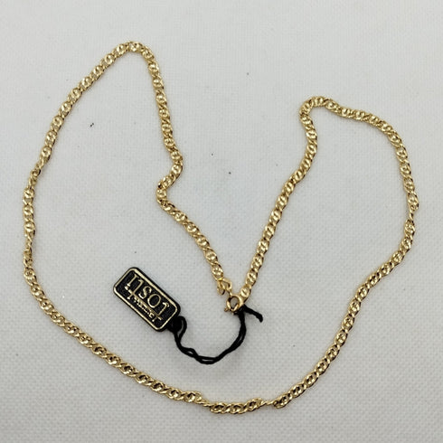 Collana oro 18k Unisex catena maglia intrecciata 50 cm 8.0 gr | Gioiellitosti.it