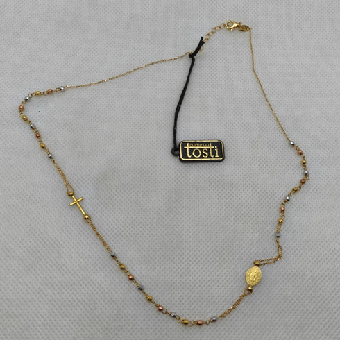 Collana Rosario oro 18 kt Girocollo 45 cm 4.10 g | Gioiellitosti.it