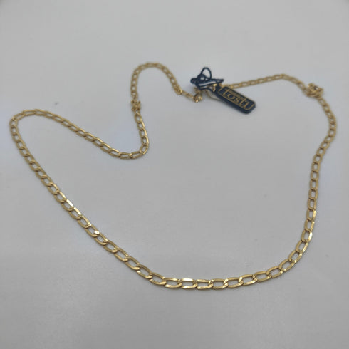 Collana Uomo oro 18k catena maglia ovale 60 cm 5,80 gr | Gioielli Tosti