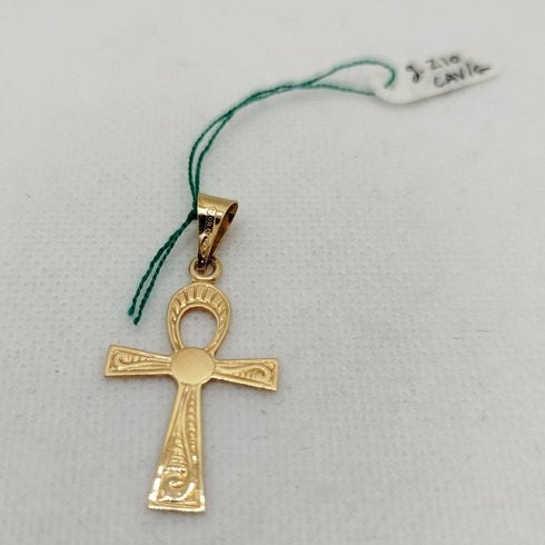 Croce Ankh in oro 18k Ciondolo della vita 2.10 gr | Gioiellitosti.it