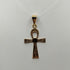 Croce Ankh in oro 18k Ciondolo della vita 2.10 gr | Gioiellitosti.it