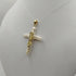 Croce Ciondolo con Perla Barocca e Oro 18k 5.50 gr | Gioiellitosti.it
