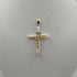 Croce Ciondolo con Perla Barocca e Oro 18k 5.50 gr | Gioiellitosti.it