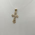 Croce in oro traforata diamantata 1.50 gr | Gioiellitosti.it