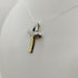 Croce uomo oro bianco e giallo 3.90 gr | Gioiellitosti.it