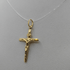 Crocifisso in oro 18 kt 1.0 gr forma a rilievo | Gioielli Tosti