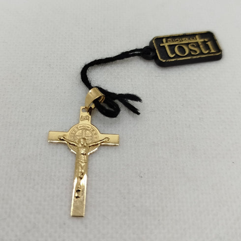 Crocifisso in oro 18 kt Pendente 1.50 gr | Gioiellitosti.it
