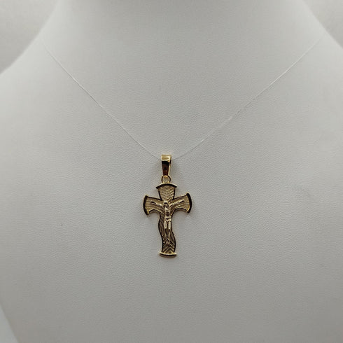 Crocifisso in oro giallo 18 carati 2.50 gr | Gioiellitosti.it