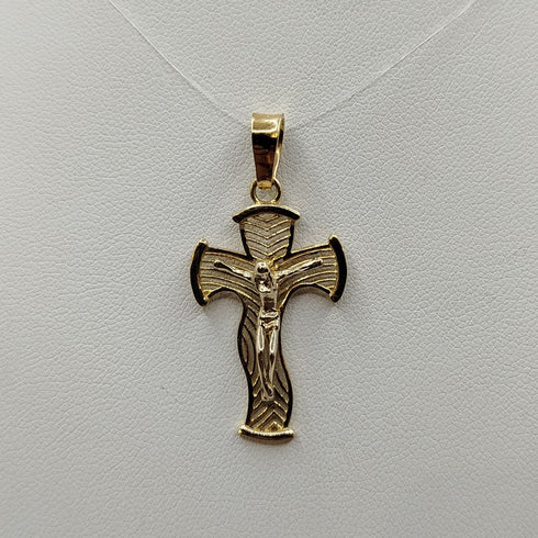 Crocifisso in oro giallo 18 carati 2.50 gr | Gioiellitosti.it