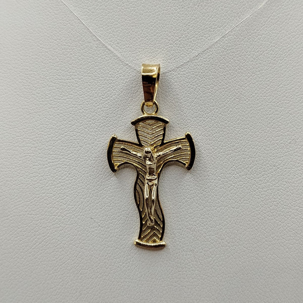 Crocifisso in oro giallo 18 carati 2.50 gr | Gioiellitosti.it