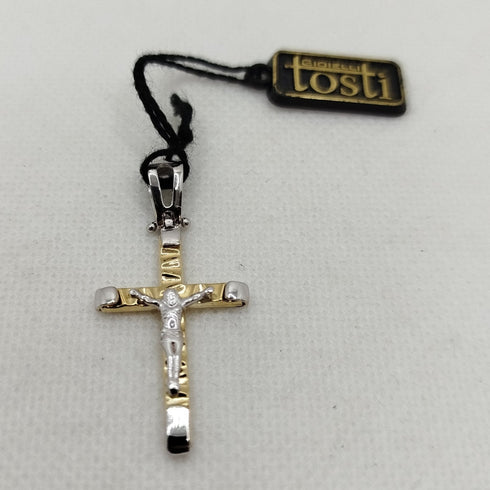 Crocifisso oro 18 kt 2.30 gr | Gioiellitosti.it