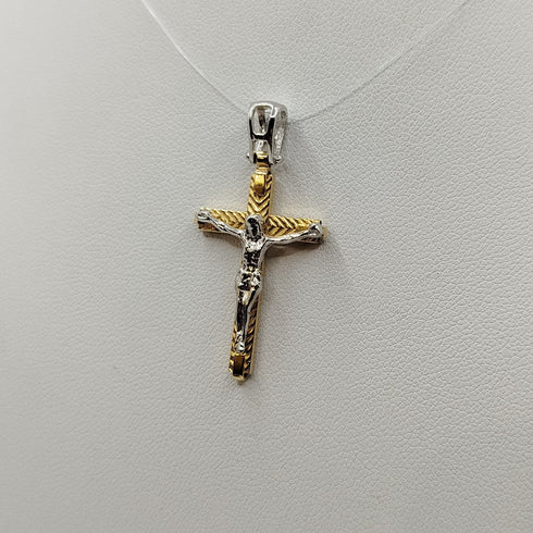Crocifisso oro 18k uomo 2.0 gr | Gioiellitosti.it