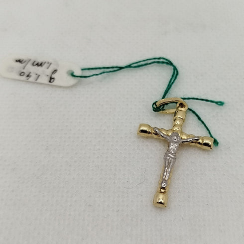 Crocifisso oro battesimo 1.40 gr | Gioiellitosti.it