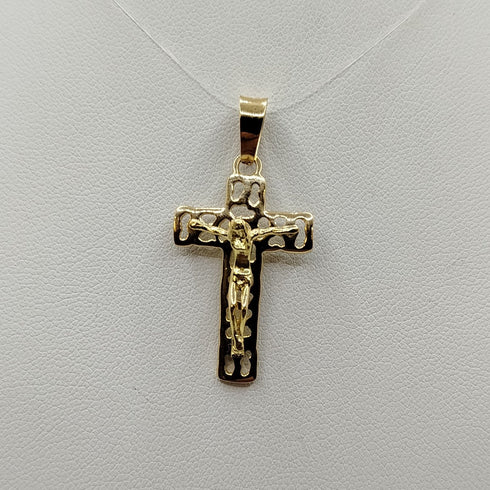 Crocifisso oro giallo 18k 2.80 gr | Gioiellitosti.it