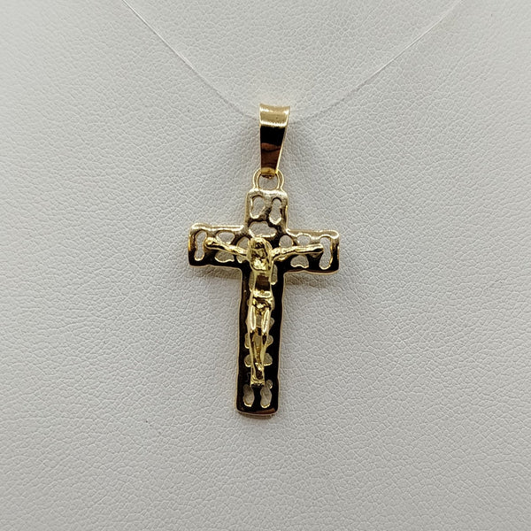 Crocifisso oro giallo 18k 2.80 gr | Gioiellitosti.it